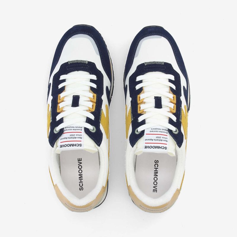 ATHENE RUNNER M - SDE/SDE/SQUARE - NAVY/GREEN/BEIGE